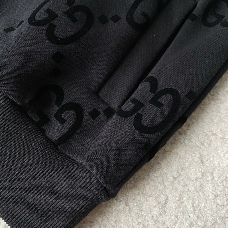 Gucci Unisex Zipper Hoodie & Sweatpants 