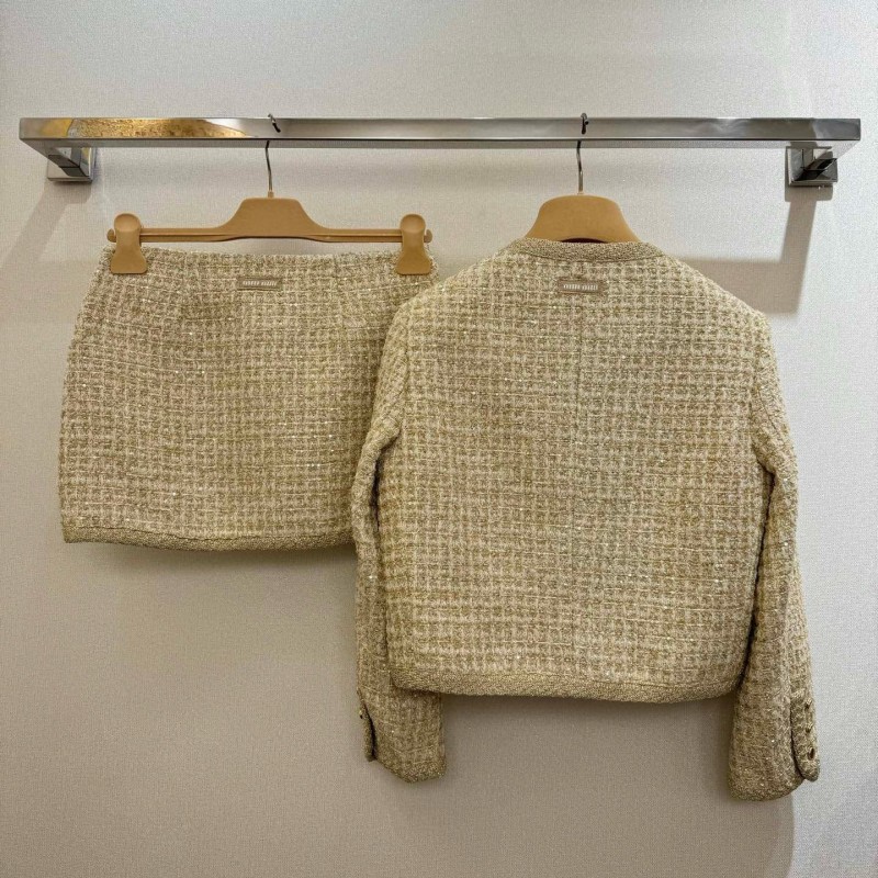 MiuMiu Jacket & Skirt Set
