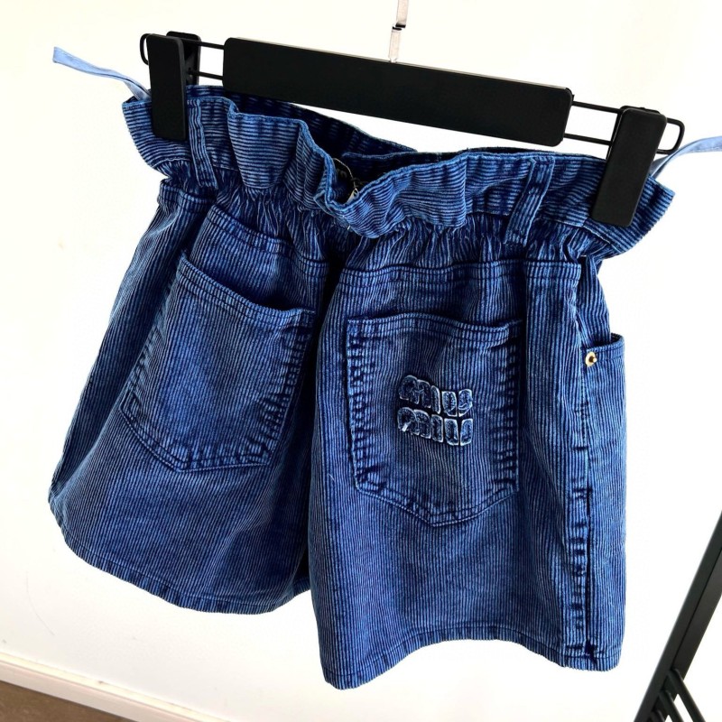 MiuMiu Corduroy Shorts