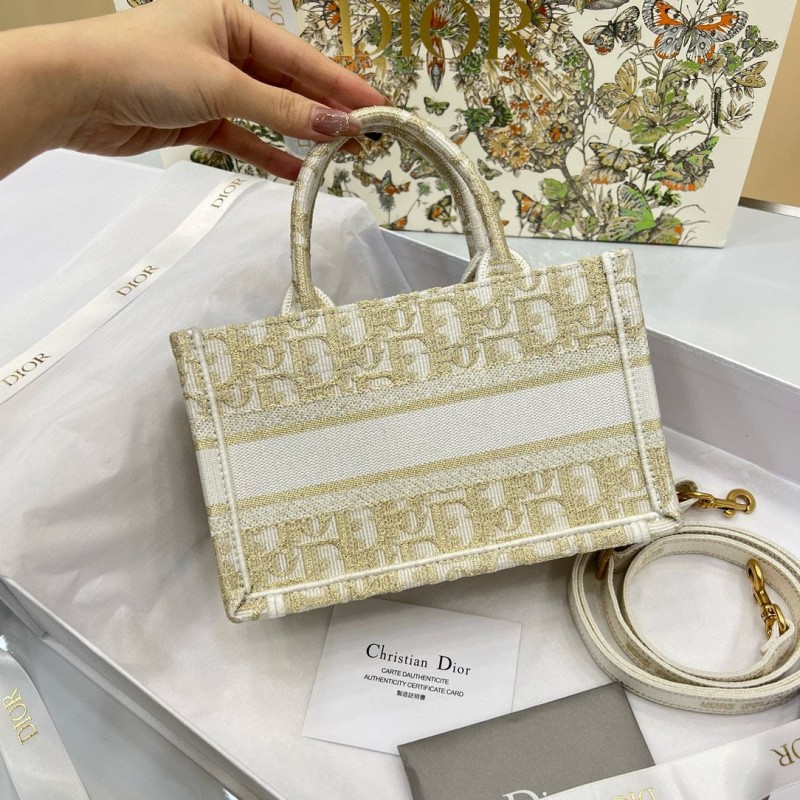 Dior Book Tote Mini (X’mas Edition)