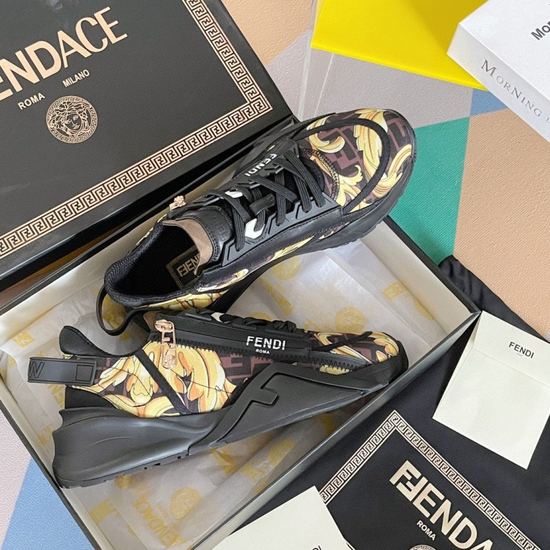 Fendi X Versace Shoes