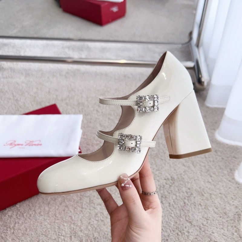 Roger Vivier Tres Mini Babies Mary Jane Shoes