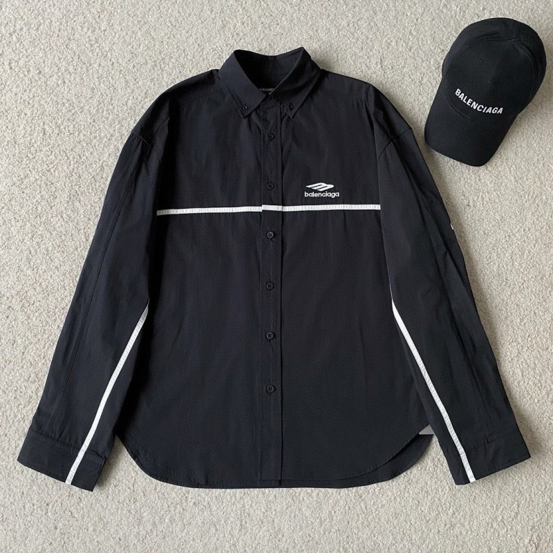 Balenciaga Unisex Long Sleeves Shirts
