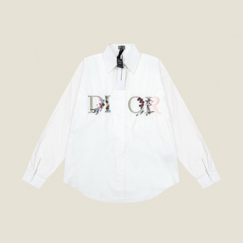 Dior Unisex Long Sleeves Shirt