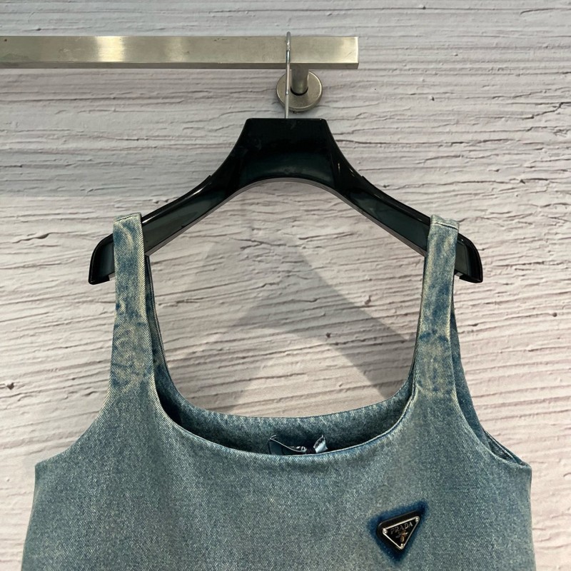 Prada Denim Shirt Dress