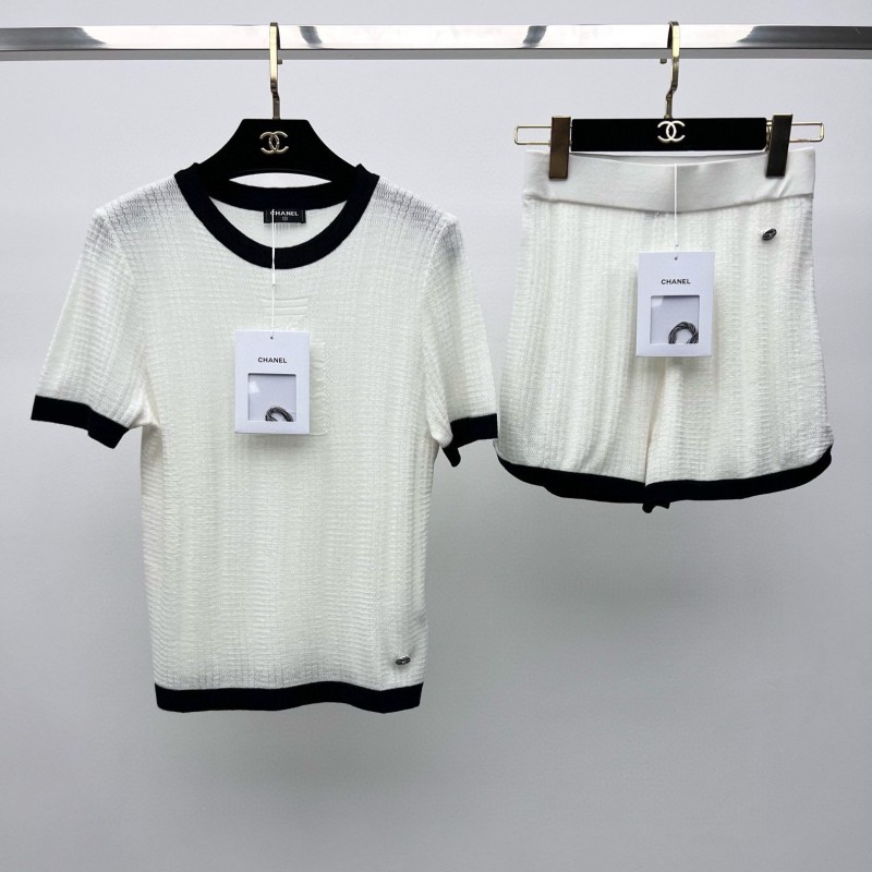 Chanel Tee & Shorts Set