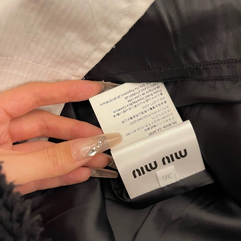MiuMiu Suspender Skirt