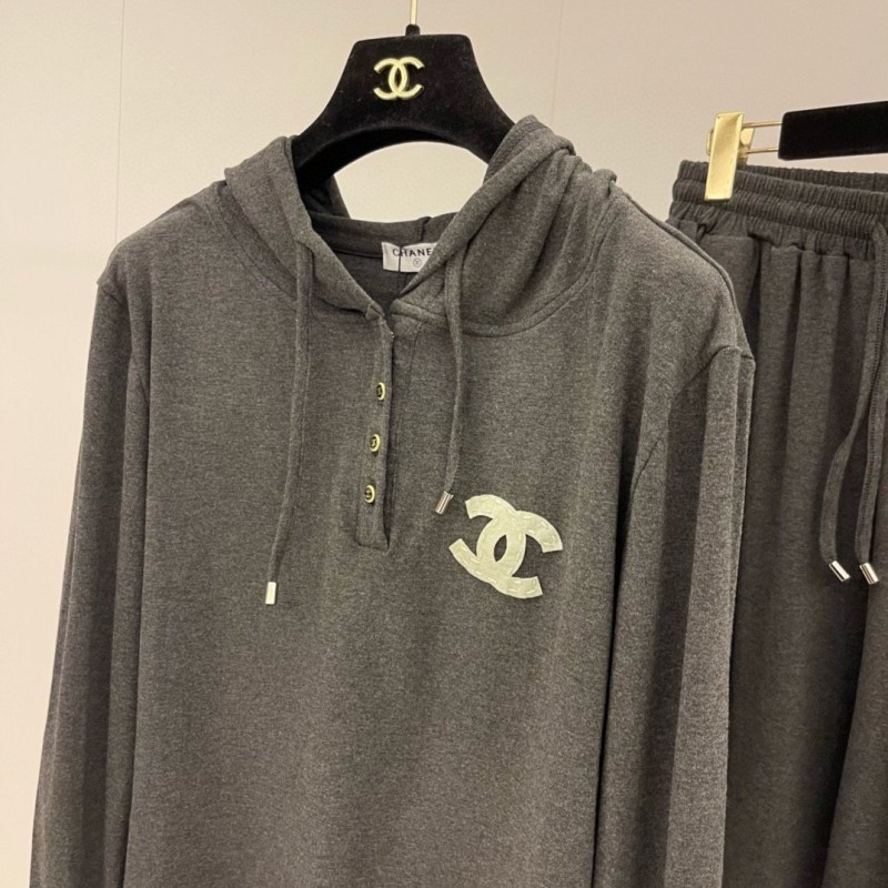 Chanel Hoodie & Pants Set