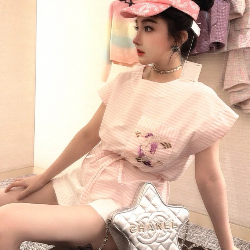 Chanel Sleeveless Shirt