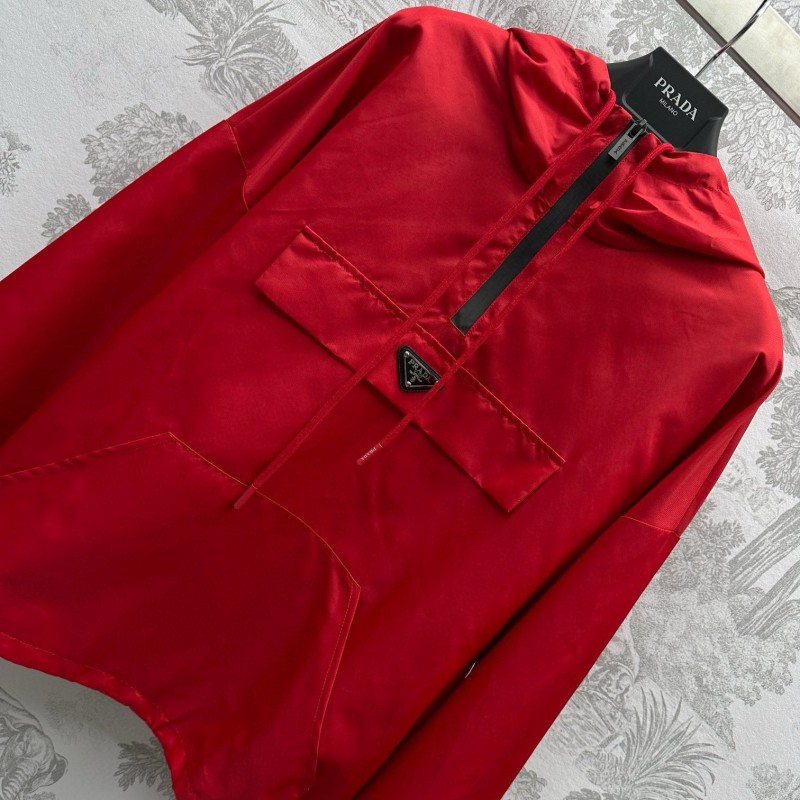 Prada Hoodie & Shorts Set