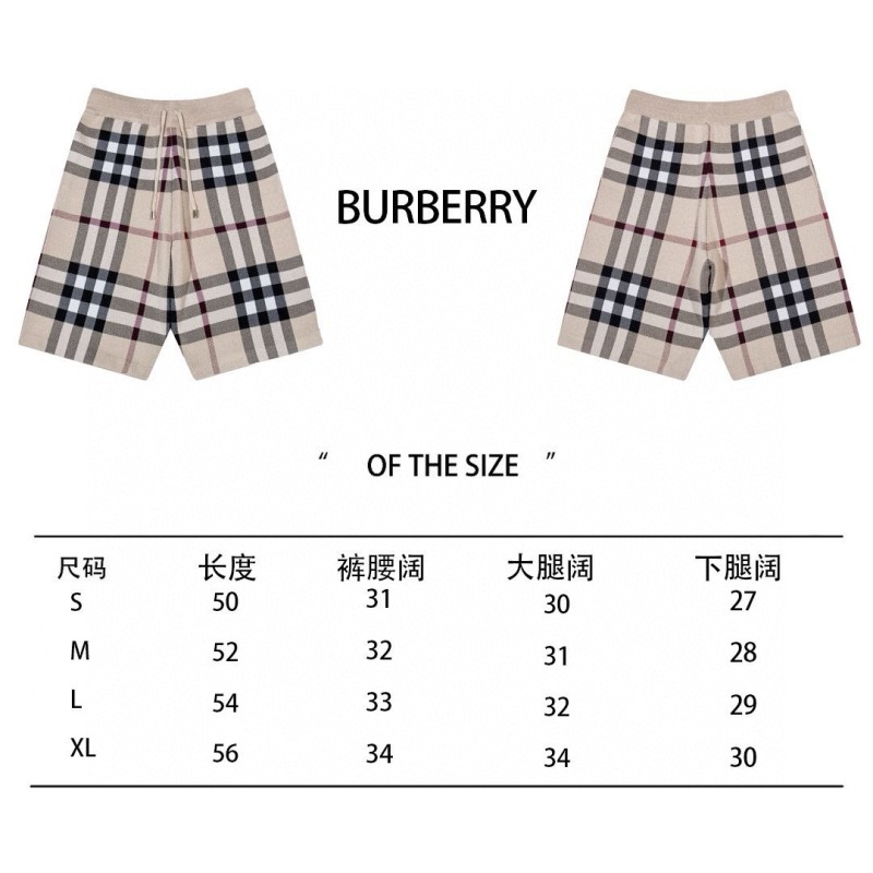 Burberry Unisex Shorts