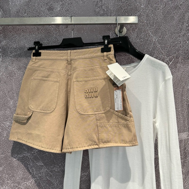 MiuMiu Denim Shorts