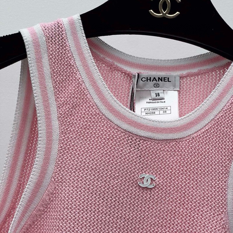 Chanel Hollow Knit Singlet