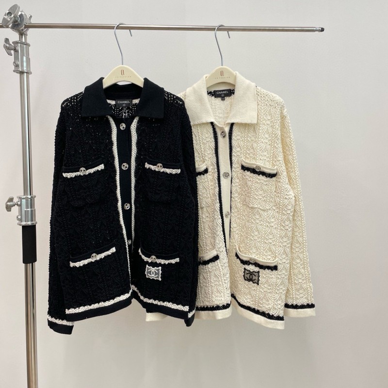 Chanel Knit Cardigan Jacket