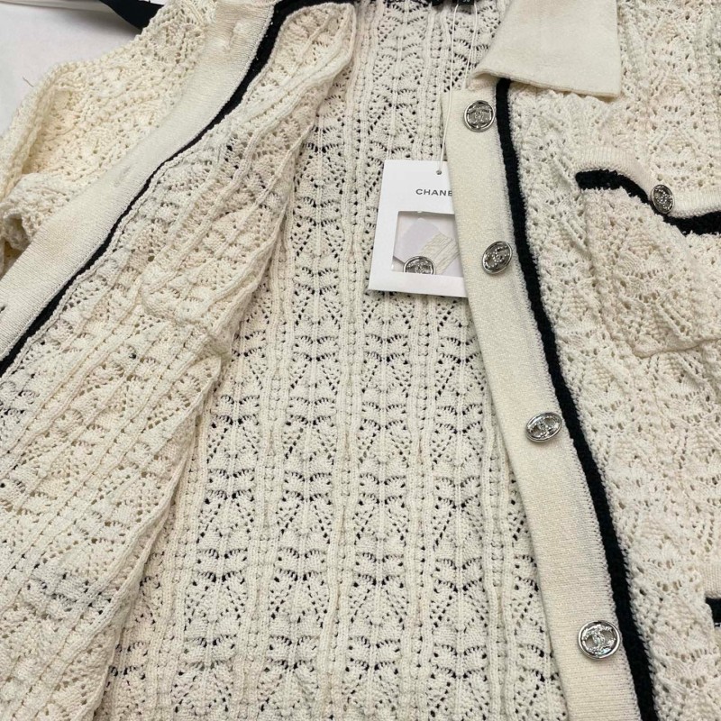 Chanel Knit Cardigan Jacket
