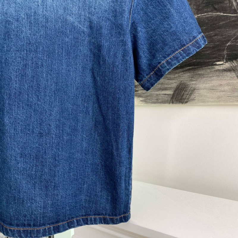 Prada Unisex Denim Shirt