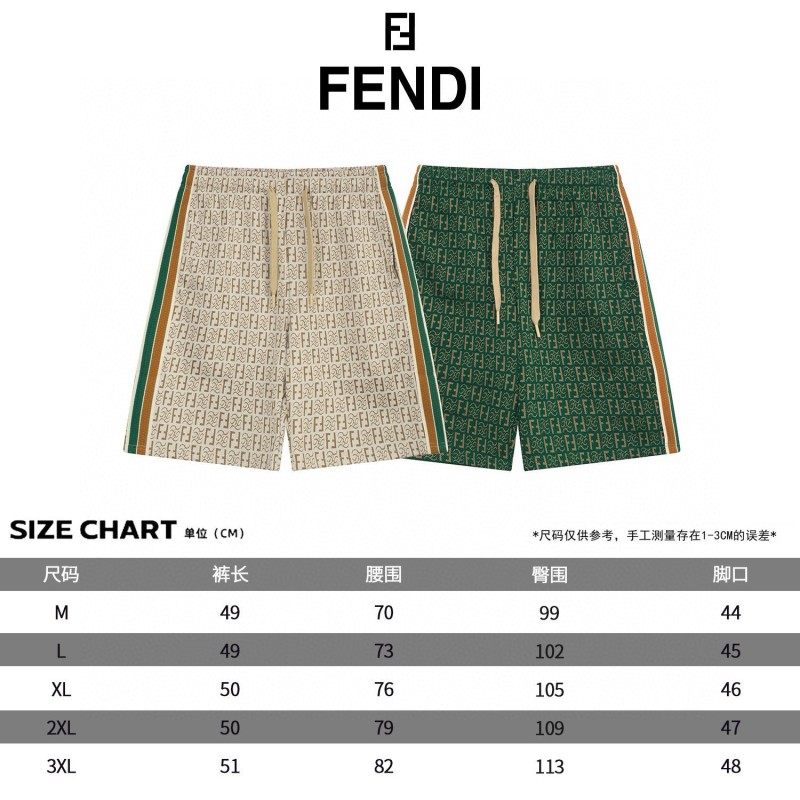 Fendi Unisex Shorts
