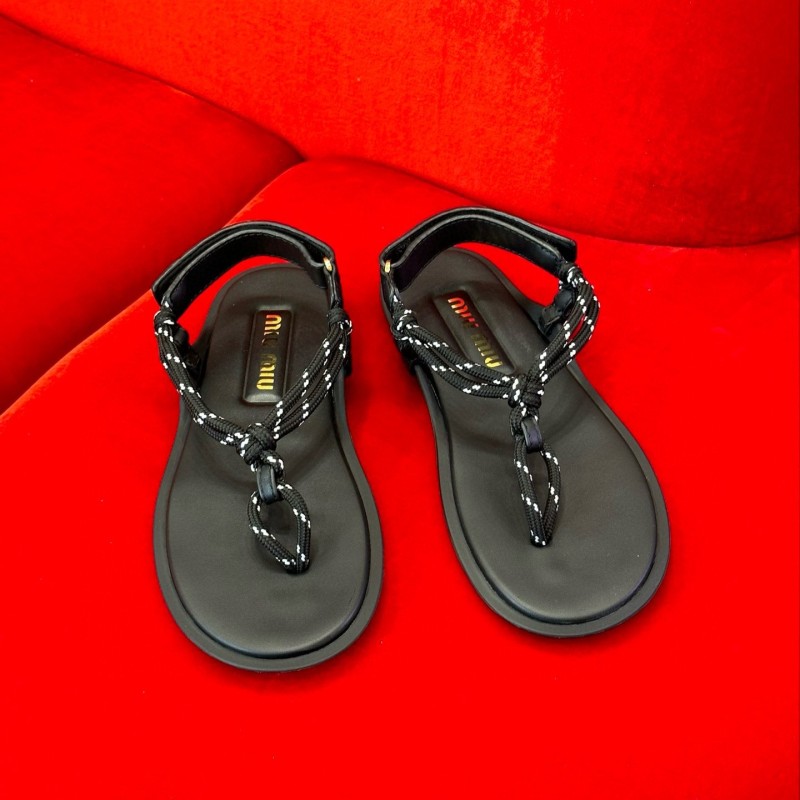 MiuMiu Thong Sandals