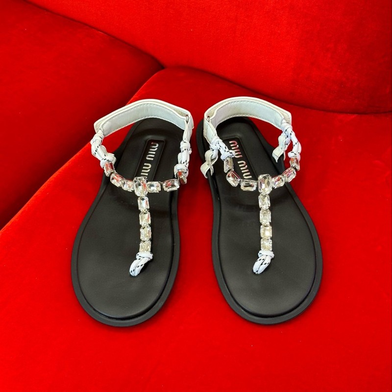 MiuMiu Thong Sandals