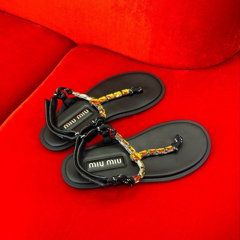MiuMiu Thong Sandals
