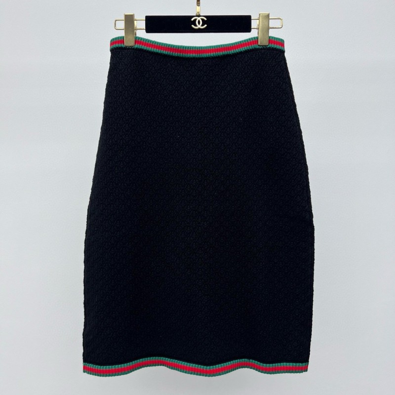 Gucci Polo Tee & Skirts Set