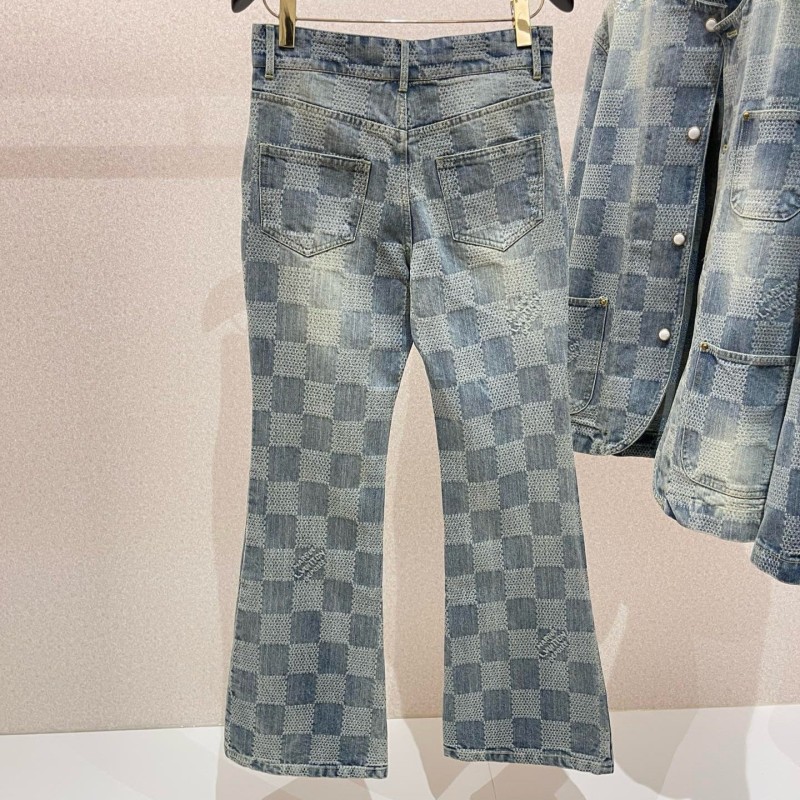 LV Unisex Denim Jacket & Jeans