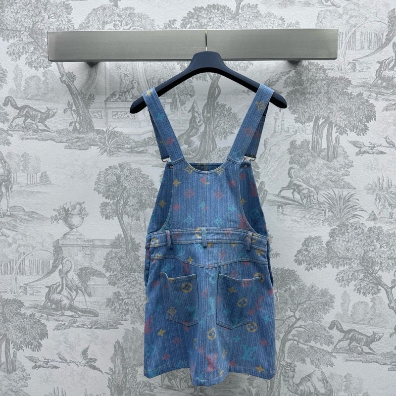 LV Denim Jumpsuit