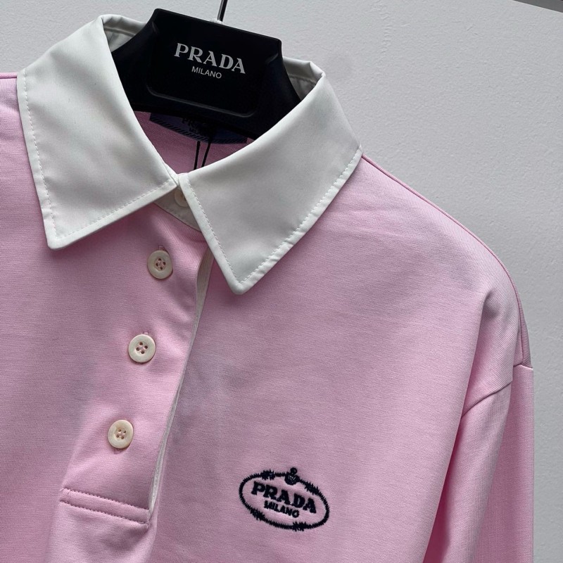 MiuMiu Long Sleeves Polo Tee