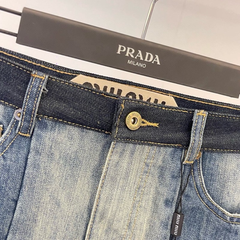 MiuMiu Denim Skirts