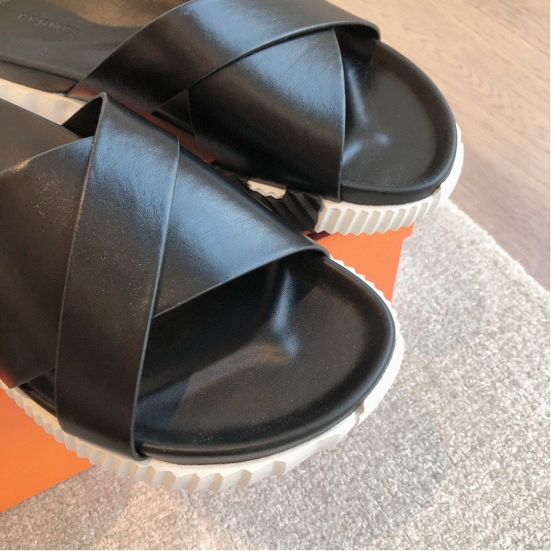 Hermes Unisex A Eclair Sandals
