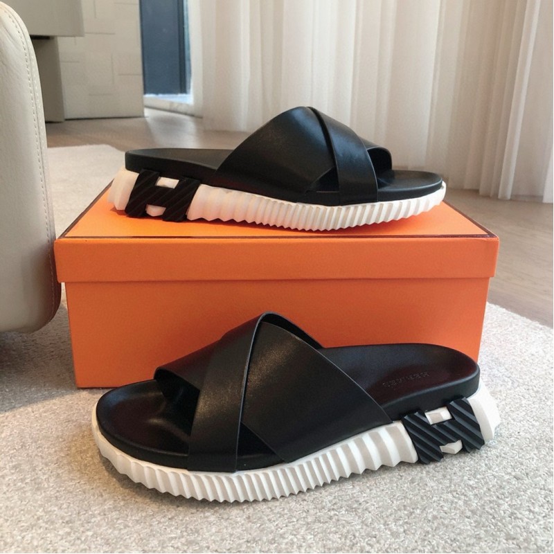 Hermes Unisex A Eclair Sandals