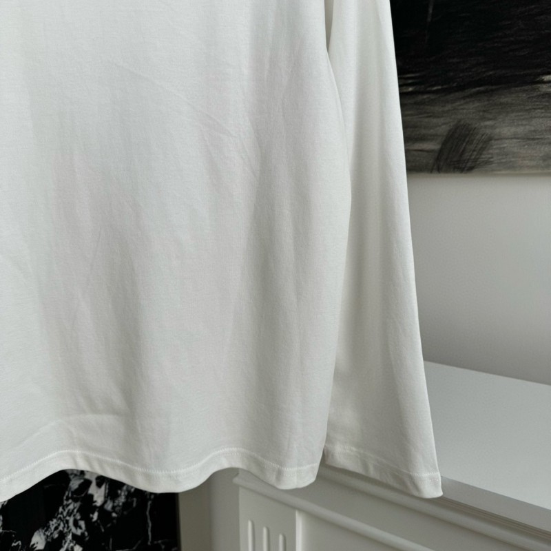 Prada Unisex Long Sleeves Tee