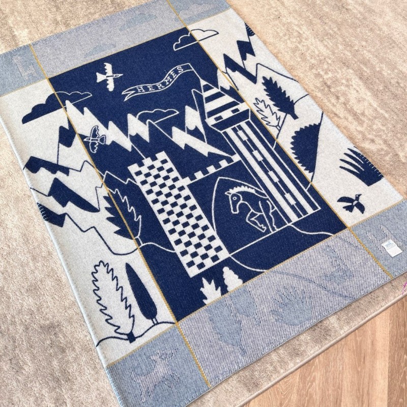 Hermes Blanket & Pillow