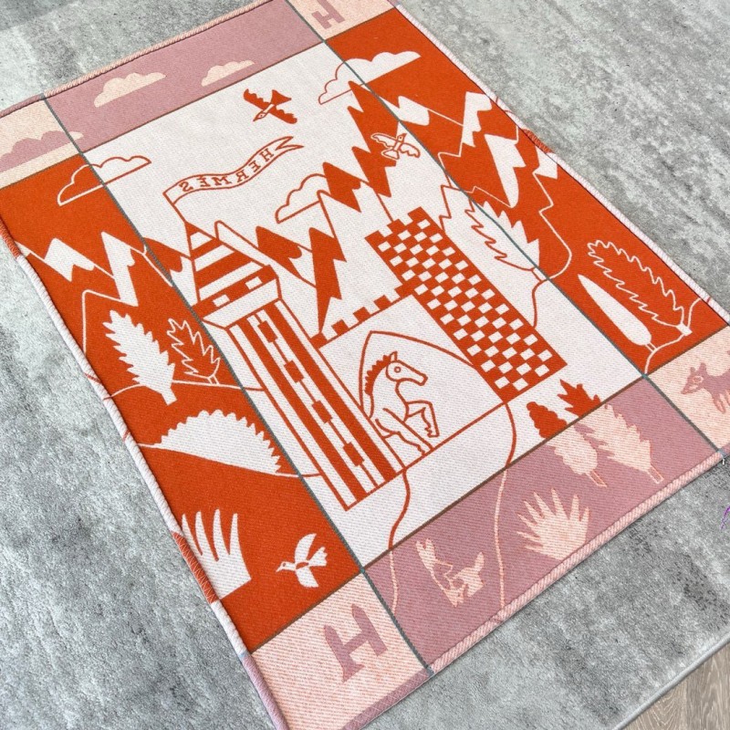 Hermes Blanket & Pillow