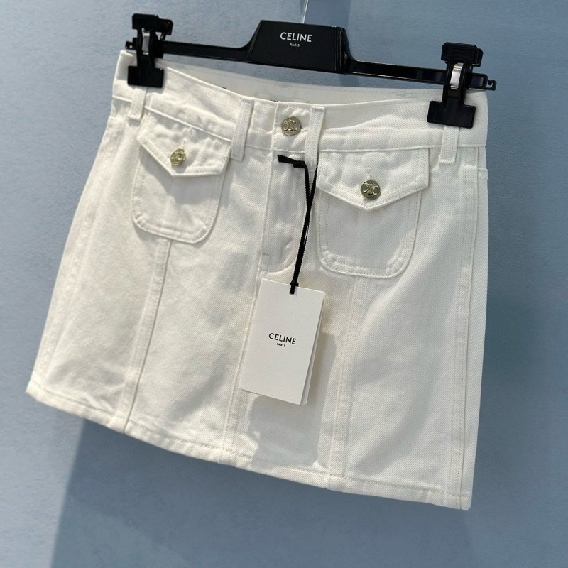 Celine Denim Skirts