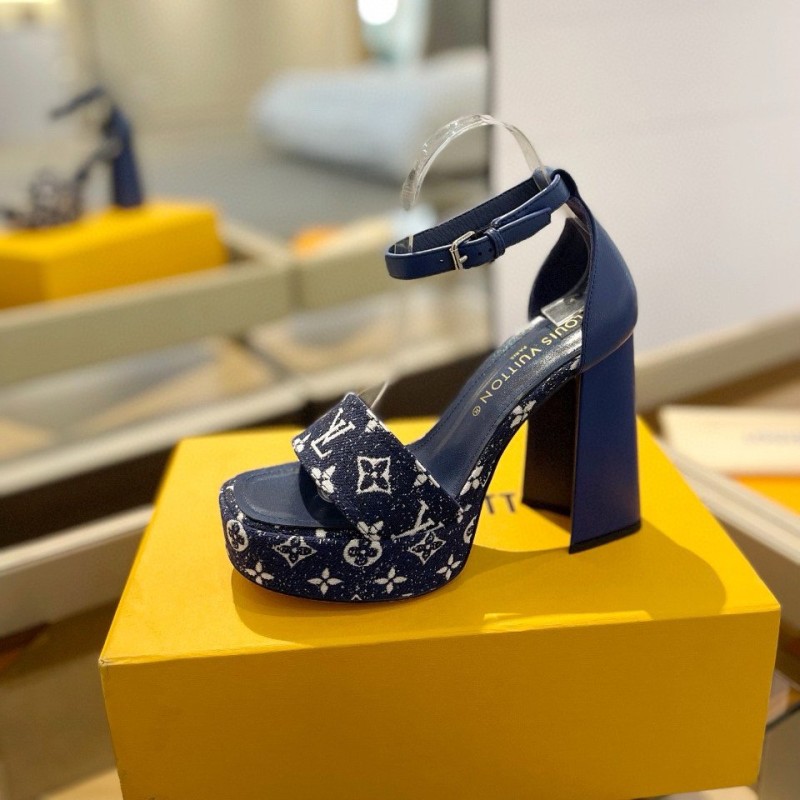 LV Heels Sandals