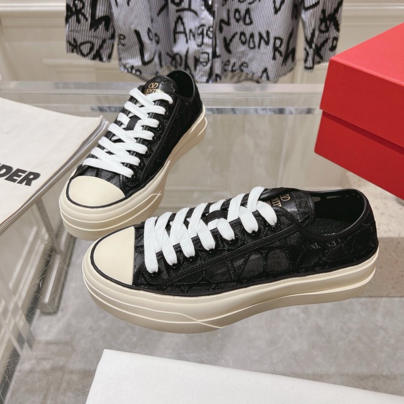 Valentino Unisex Canvas Shoes