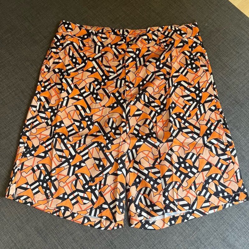 Burberry Unisex Shirt & Shorts Set