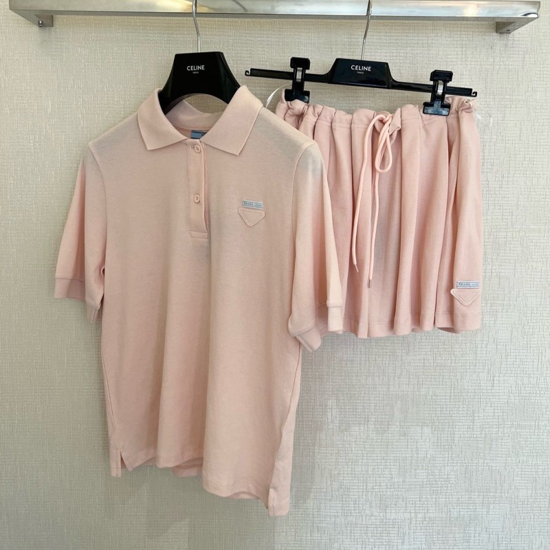 Prada Polo Tee & Skirts
