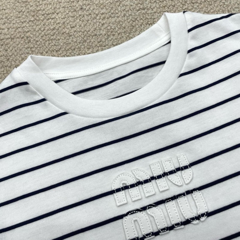 MiuMiu Unisex Long Sleeves Tee