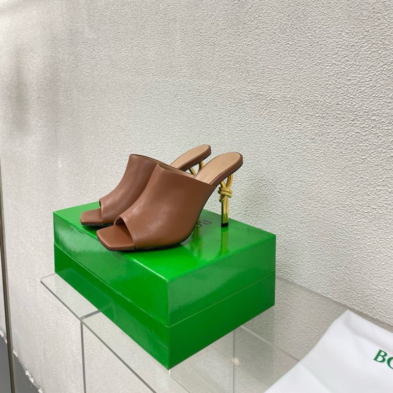 Bottega Veneta Knot Heels Sandals