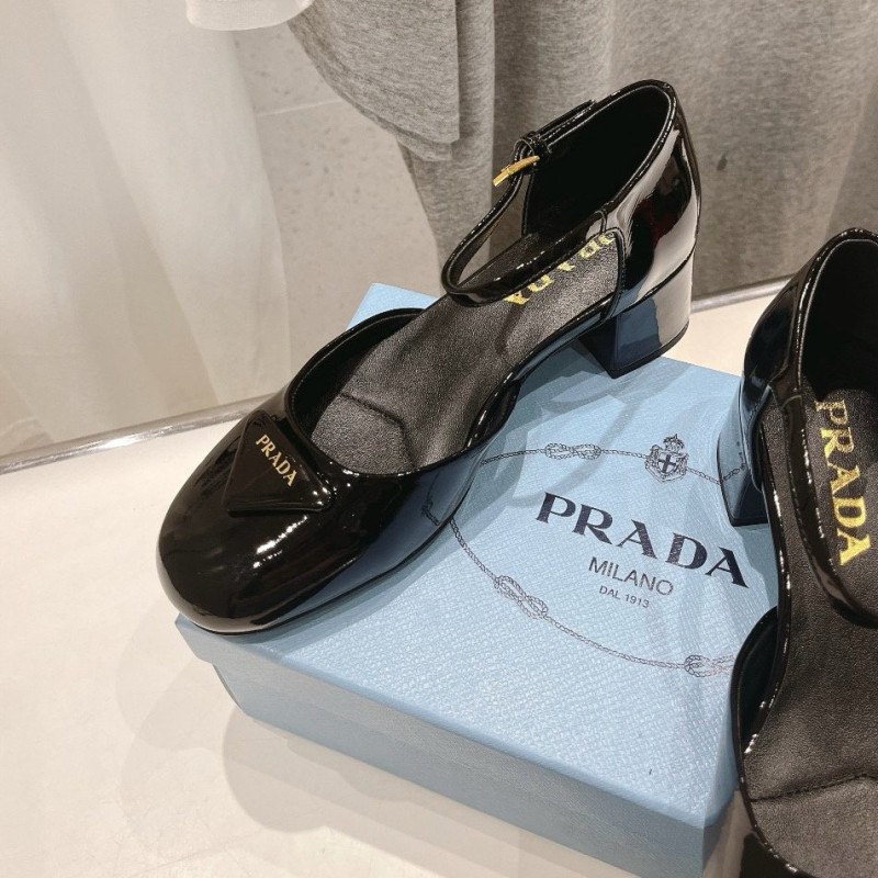 Prada Heels Mary Jane Shoes