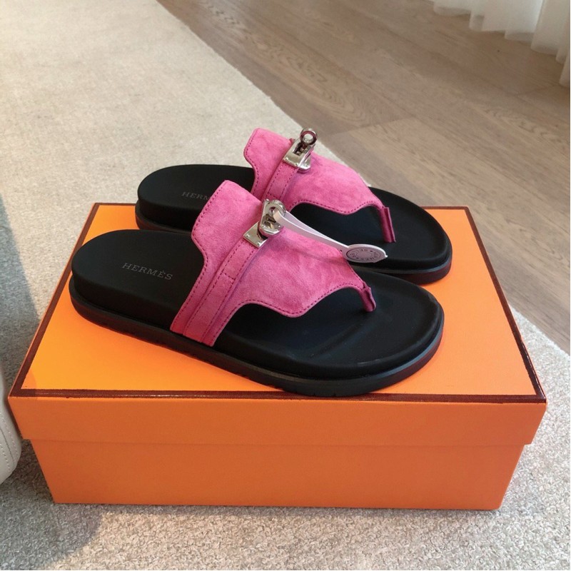Hermes Eclair Slippers