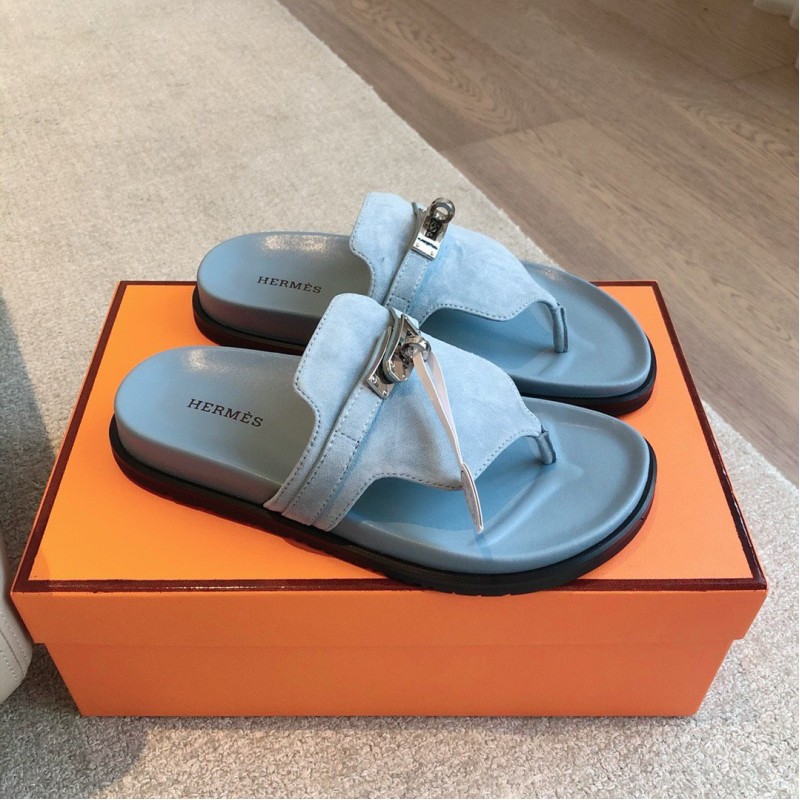 Hermes Eclair Slippers
