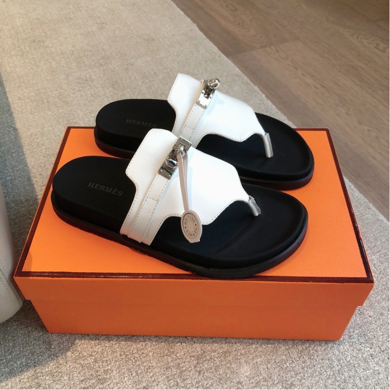Hermes Eclair Slippers