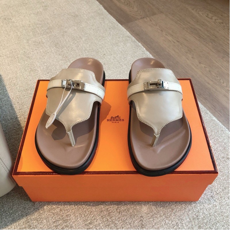 Hermes Eclair Slippers