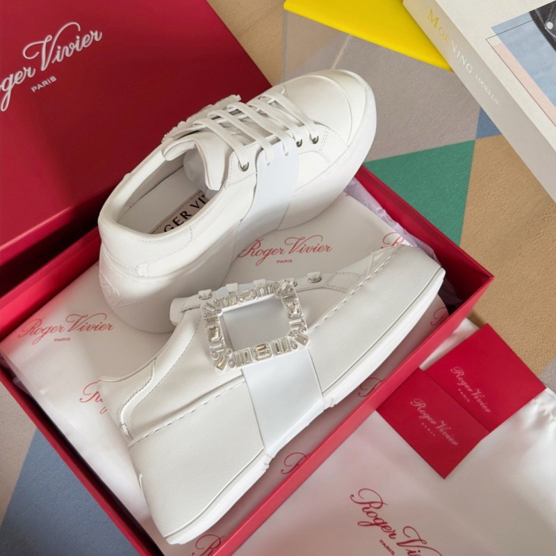 Roger Vivier Viv' Skate Strass Sneaker