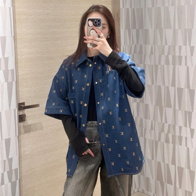 LV Unisex Denim Shirt