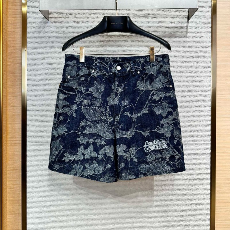 LV Unisex Denim Shorts