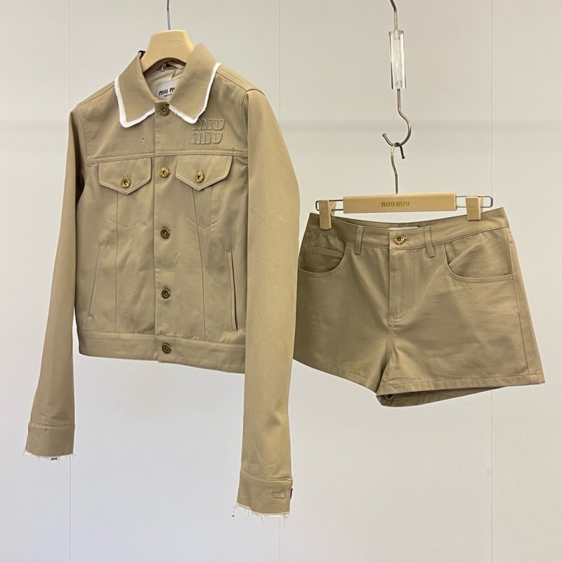 MiuMiu Jacket & Shorts